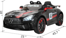 Cargar imagen en el visor de la galería, 12V Kids Ride On Car, Licensed Mercedes Benz AMG

