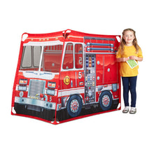 Load image into Gallery viewer, Fire Truck Play Tent
