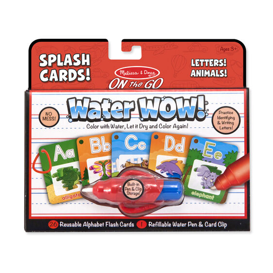 Water Wow! Alphabet Cards - On the Go Travel Activity