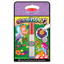 Cargar imagen en el visor de la galería, On the Go ColorBlast No-Mess Coloring Pad - Fairies
