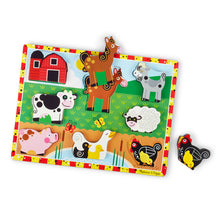 Cargar imagen en el visor de la galería, Farm Chunky Puzzle - 8 Pieces
