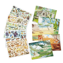 Cargar imagen en el visor de la galería, Reusable Sticker Pad - Jungle &amp; Savanna
