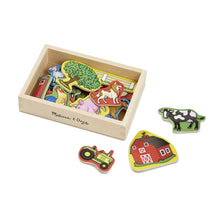 Cargar imagen en el visor de la galería, Wooden Farm Magnets
