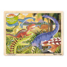 Cargar imagen en el visor de la galería, Dinosaur Wooden Jigsaw Puzzle - 24 Pieces
