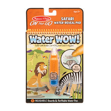 Load image into Gallery viewer, Water Wow! - Safari Water Reveal Pad - ON the GO Travel Activity
