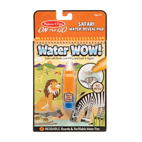 Water Wow! - Safari Water Reveal Pad - ON the GO Travel Activity