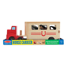 Load image into Gallery viewer, Horse Carrier Wooden Vehicles
