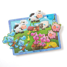 Cargar imagen en el visor de la galería, Blue&#39;s Clues &amp; You! Wooden Sound Puzzle - Musical Farm
