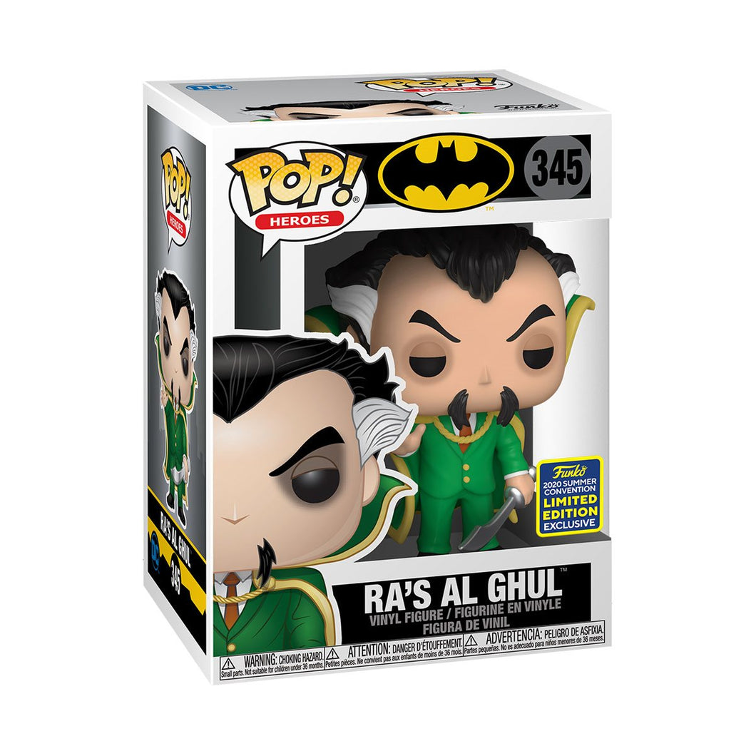 Funko POP! DC Heroes #345 Ra's Al Ghul (2020 Summer Convention Exclusive)