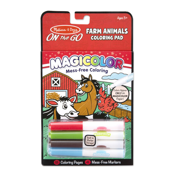 Magicolor - On the Go - Farm Animals Coloring Pad