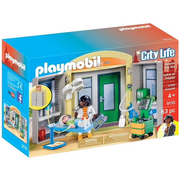 City Life Hospital Play Box