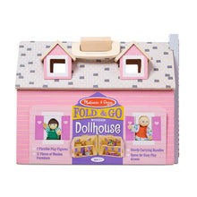 Load image into Gallery viewer, Fold &amp; Go dollhouse
