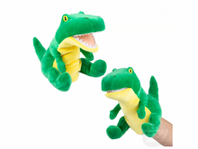 Load image into Gallery viewer, EARTH SAFE ALLIGATOR PUPPET
