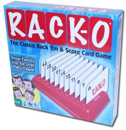 Rack-O Card Game