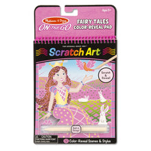 Cargar imagen en el visor de la galería, On the Go Scratch Art Color Reveal Pad - Fairy Tales
