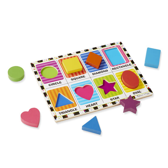 Shapes Chunky Puzzle - 8 Pieces