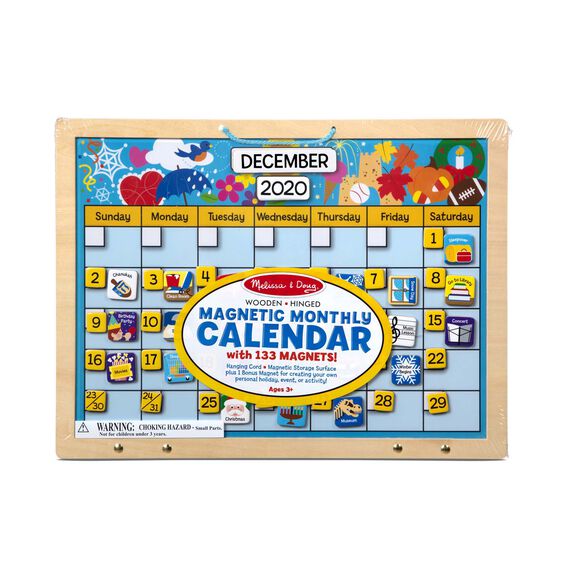 Magnetic Monthly Calendar