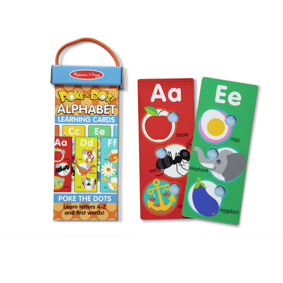 Poke-a-Dot Alphabet Learning Cards