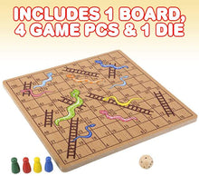 Cargar imagen en el visor de la galería, Wooden Snakes and Ladders
