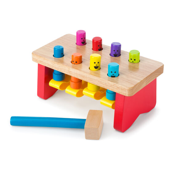 Deluxe pounding bench toddler