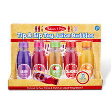 Load image into Gallery viewer, Tip &amp; Sip Toy Juice Bottles
