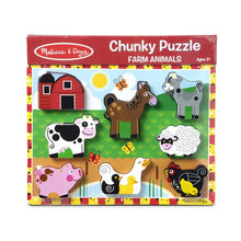 Cargar imagen en el visor de la galería, Farm Chunky Puzzle - 8 Pieces
