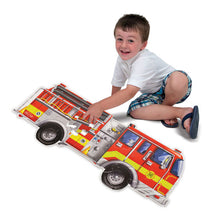 Cargar imagen en el visor de la galería, Giant Fire Truck Floor Puzzle
