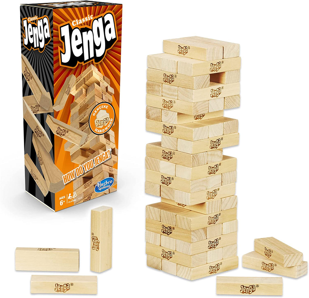 Hasbro Gaming: Jenga Classic Game