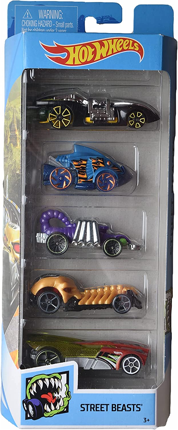 Hot Wheels Street Beasts 5 Pack