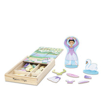 Cargar imagen en el visor de la galería, Ballerina/Fairy Magnetic Dress-Up Play Set
