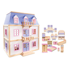 Load image into Gallery viewer, Multi-level dollhouse
