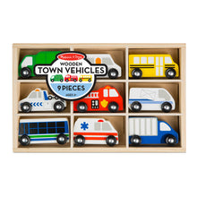 Cargar imagen en el visor de la galería, Wooden Town Vehicles Set
