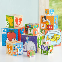 Cargar imagen en el visor de la galería, Disney Mickey Mouse ABC-123 Nesting &amp; Stacking Blocks
