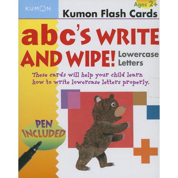 ABC’s Write and Wipe Lowercase Letters