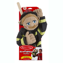 Load image into Gallery viewer, fire fighter puppet
