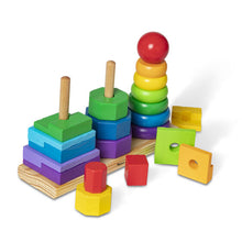 Load image into Gallery viewer, Geometric Stacker Toddler Toy
