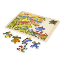 Cargar imagen en el visor de la galería, Dinosaur Wooden Jigsaw Puzzle - 24 Pieces
