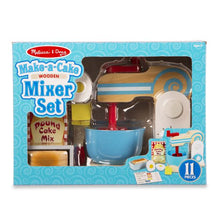 Cargar imagen en el visor de la galería, Wooden Make-a-Cake Mixer Set
