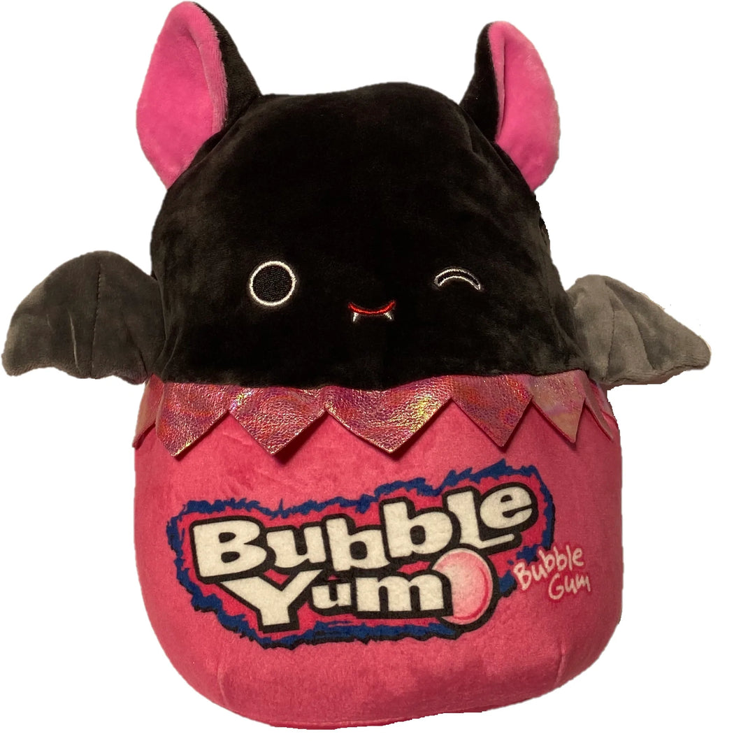 Halloween Squishmallow Bubble Yum Black Bat 10