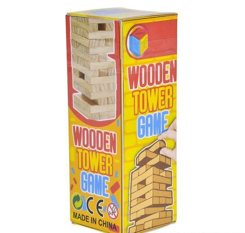 Wooden Tower Game