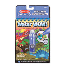 Load image into Gallery viewer, Water Wow! Dinosaurs Water-Reveal Pad - On the Go Travel Activity
