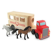 Load image into Gallery viewer, Horse Carrier Wooden Vehicles
