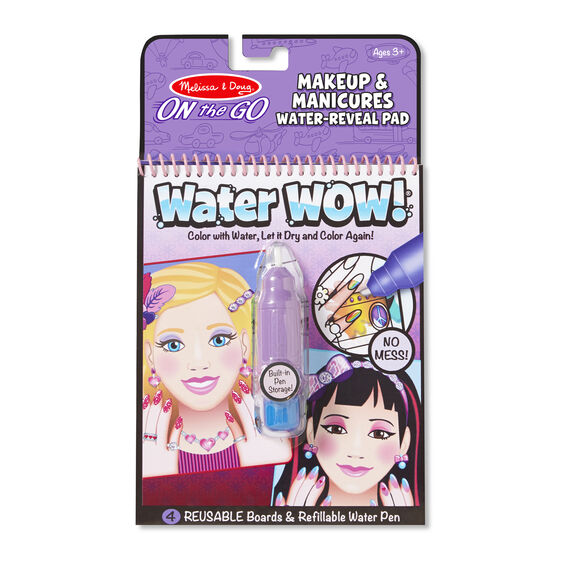 Water Wow! Makeup & Manicures - On the Go Travel Activity