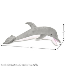 Load image into Gallery viewer, Dolphin Giant Stuffed Animal
