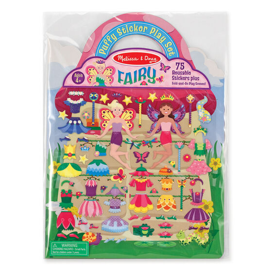 Puffy Stickers Play Set: Fairy