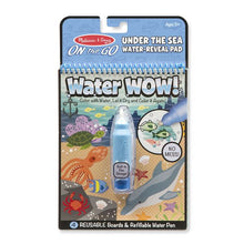 Cargar imagen en el visor de la galería, Water Wow! - Under The Sea Water Reveal Pad - On the Go Travel Activity
