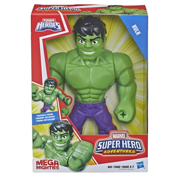 Playskool Marvel Super Hero Adventures Mega Mighties Hulk