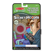 Cargar imagen en el visor de la galería, Secret Decoder Case of the Slippery Flippers
