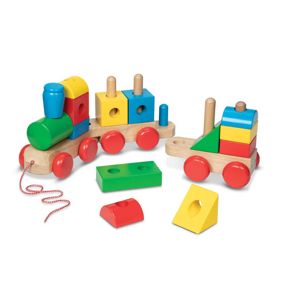 Jumbo Wooden Stacking Train - Classic