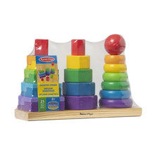 Cargar imagen en el visor de la galería, Geometric Stacker Toddler Toy
